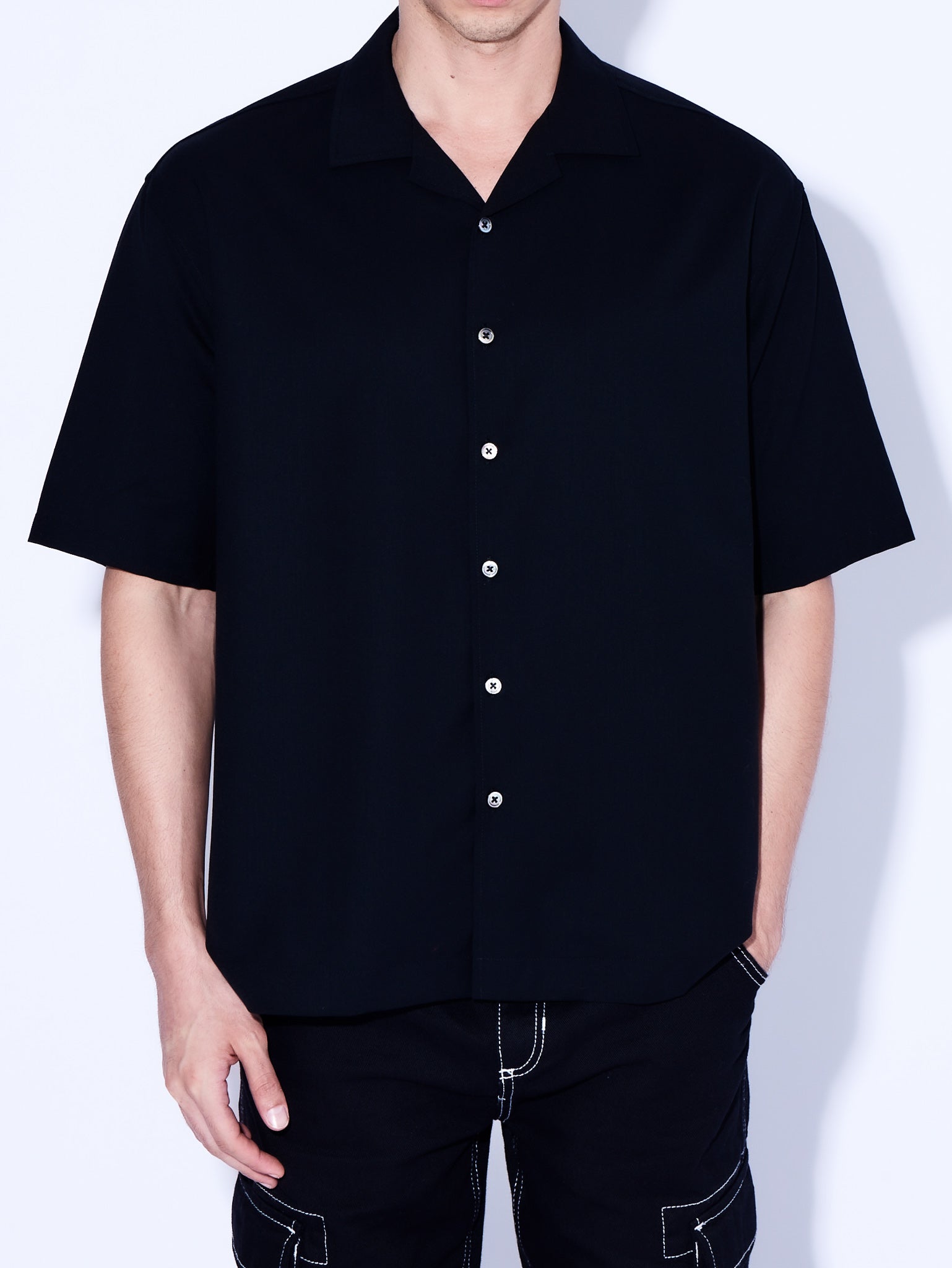 Open Collar Shirt