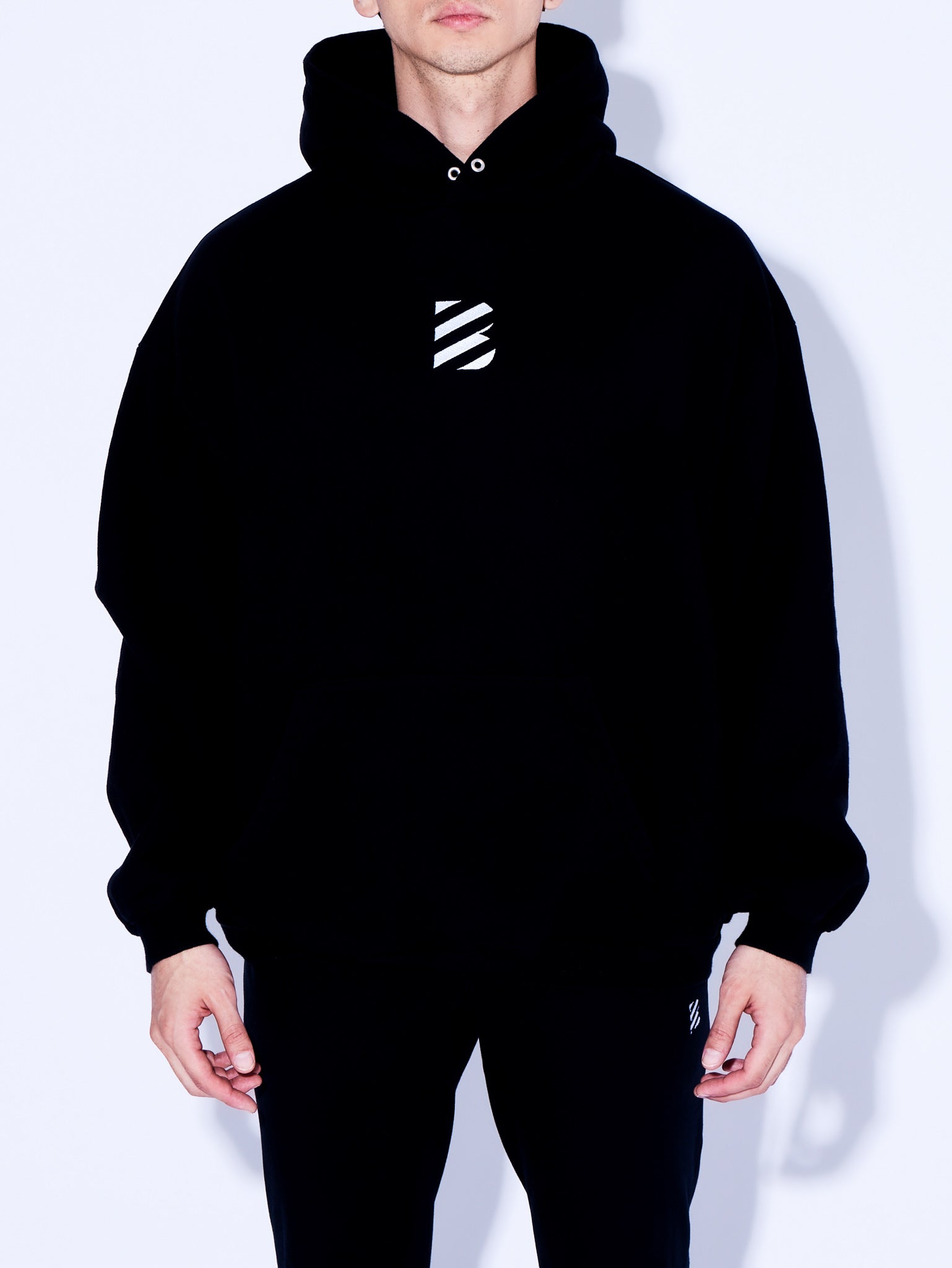 B Logo Hoodie