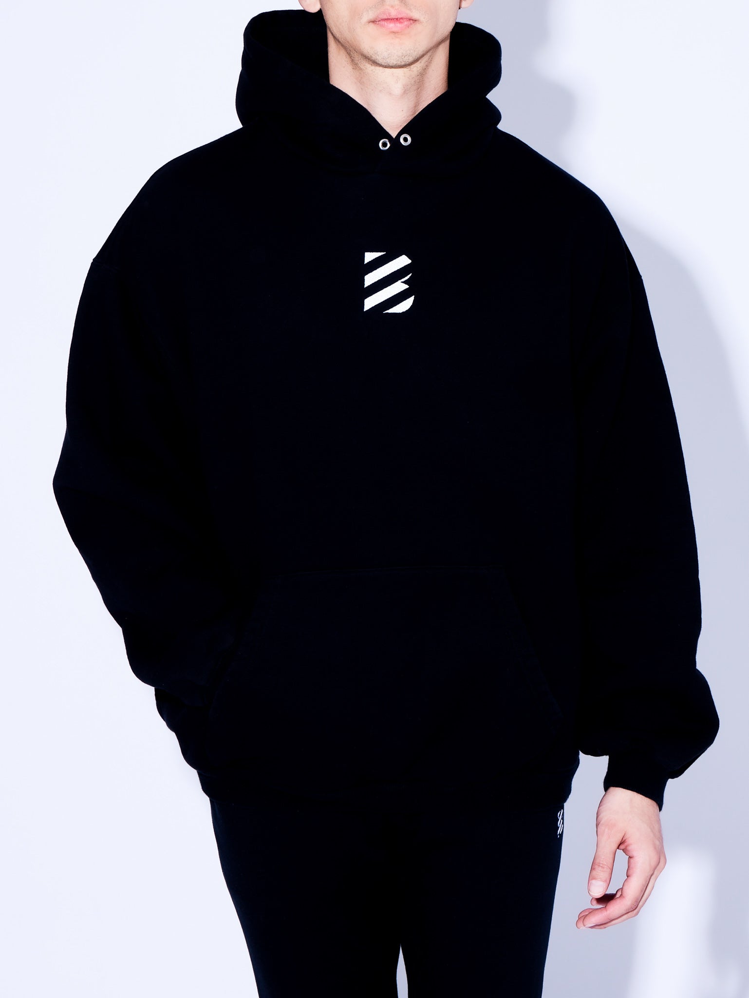 B Logo Hoodie