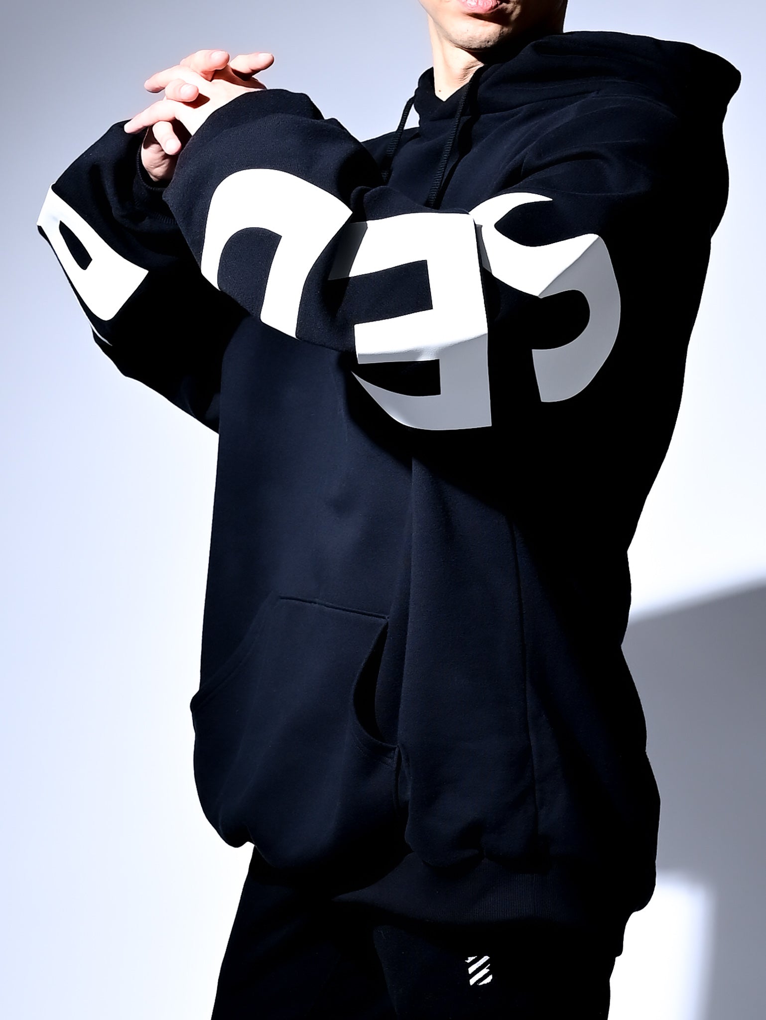 Sleeve Big Logo Hoodie