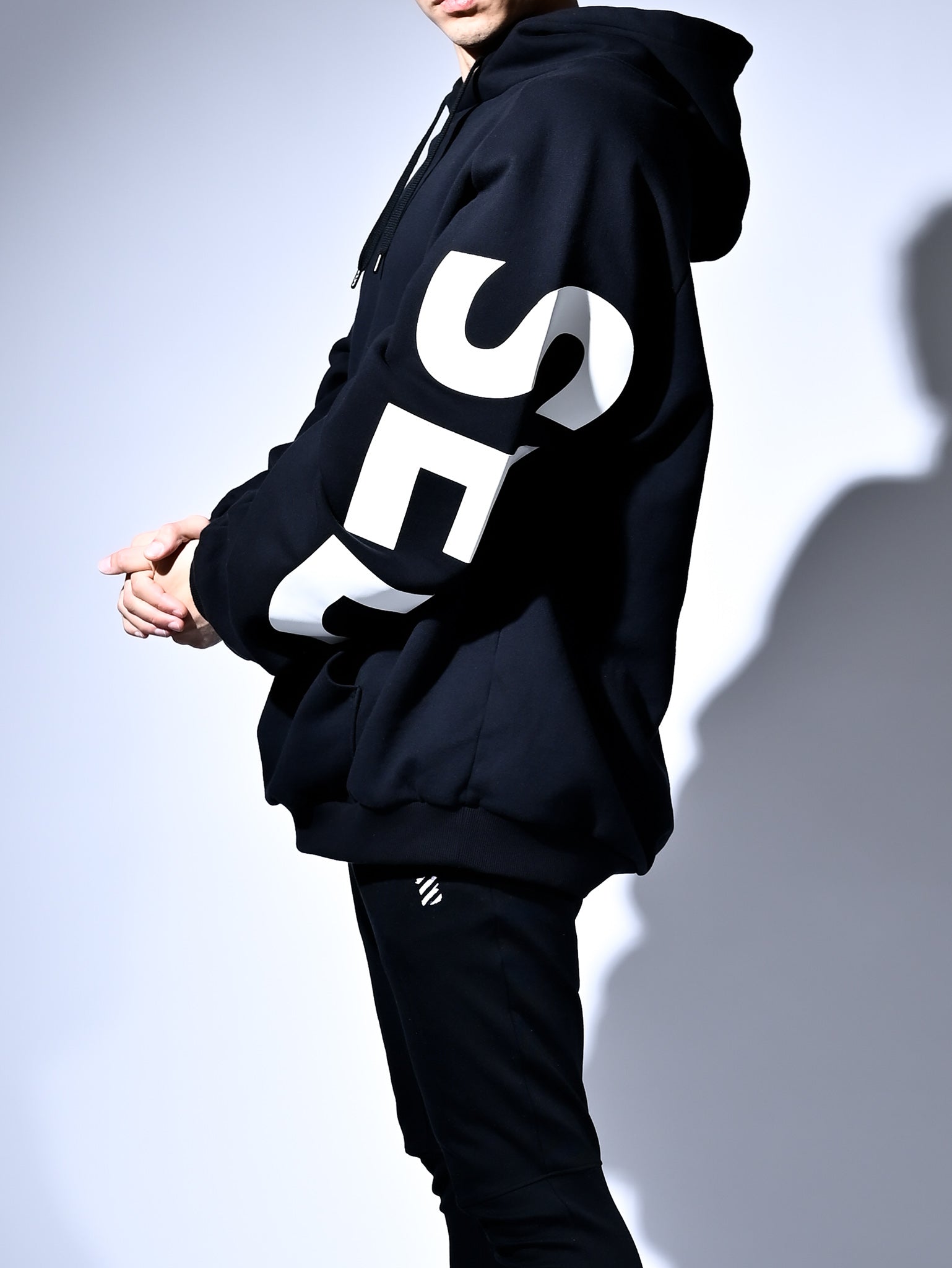 Sleeve Big Logo Hoodie