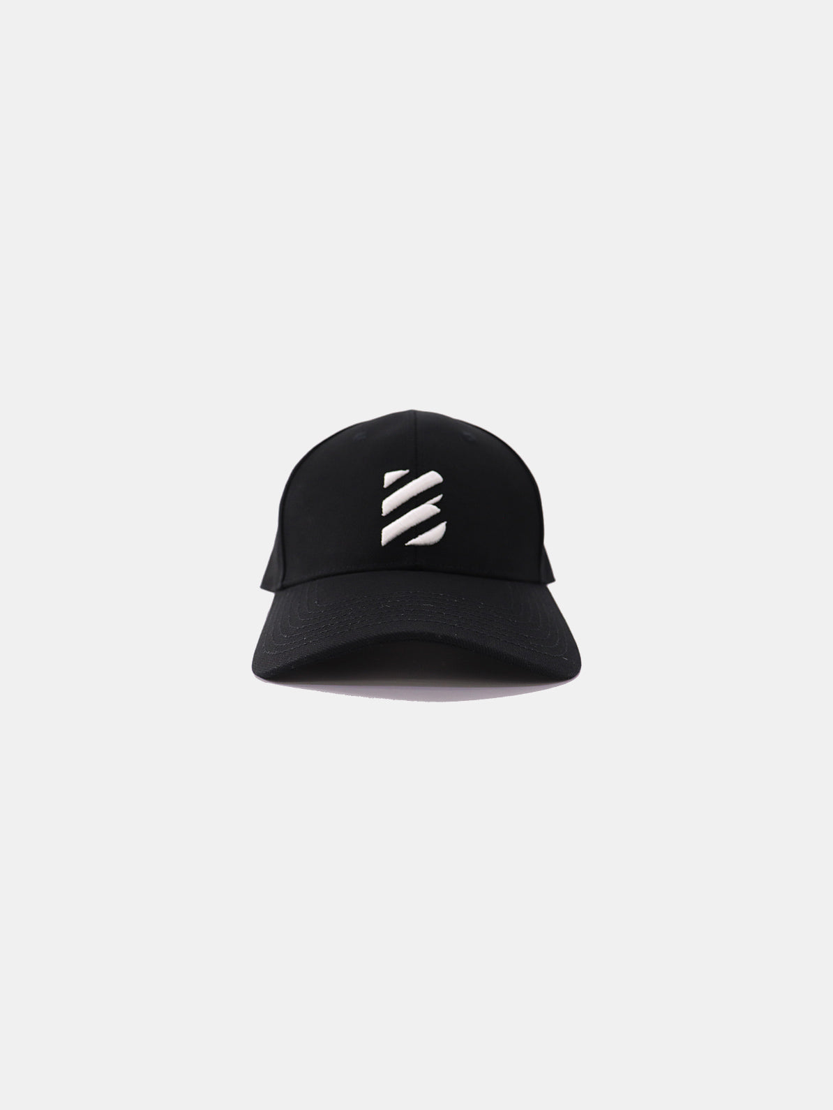 B logo Bent brim Cap