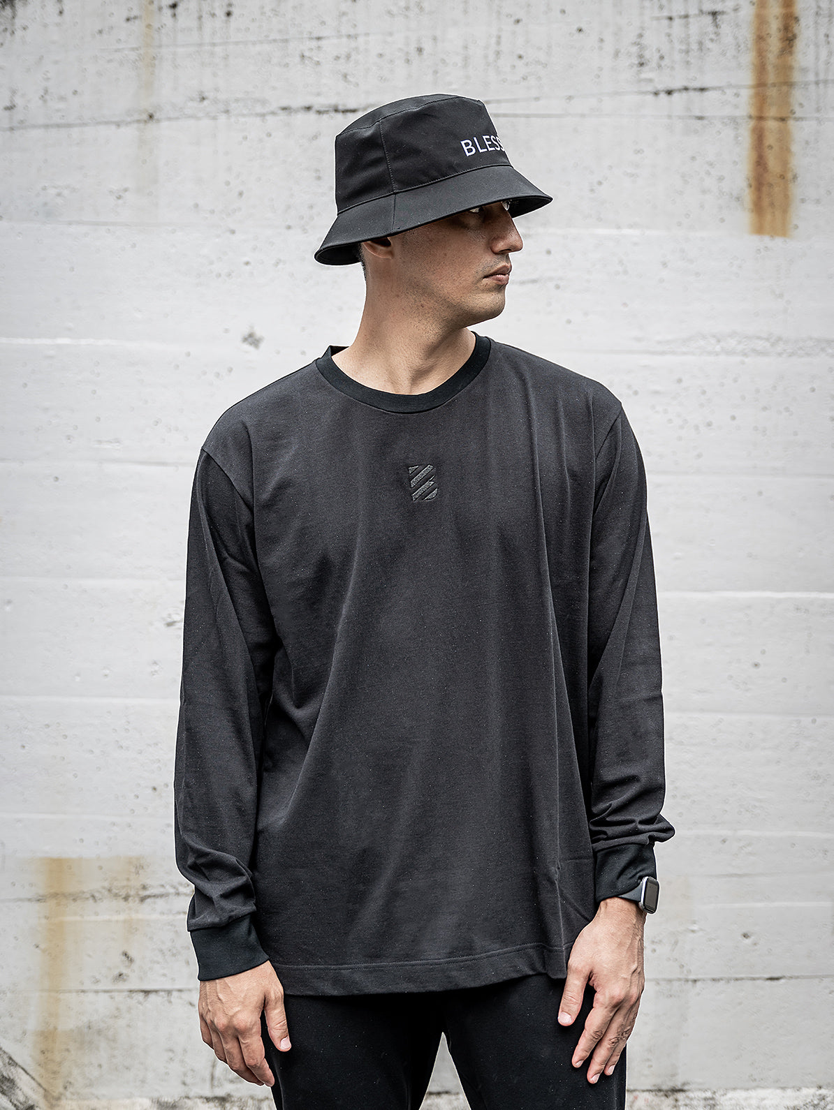 B Logo Long T-Shirt