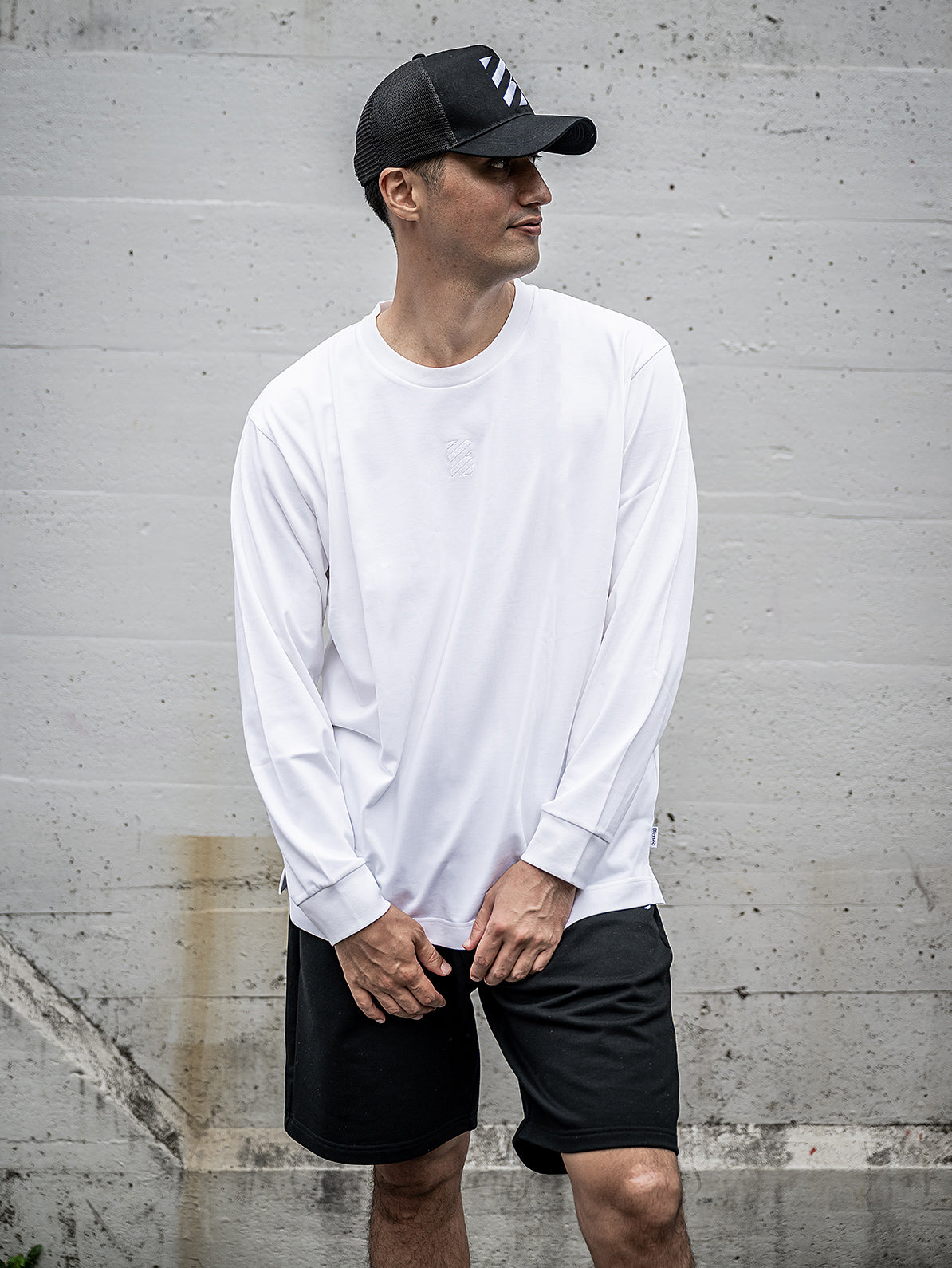 B Logo Long T-Shirt