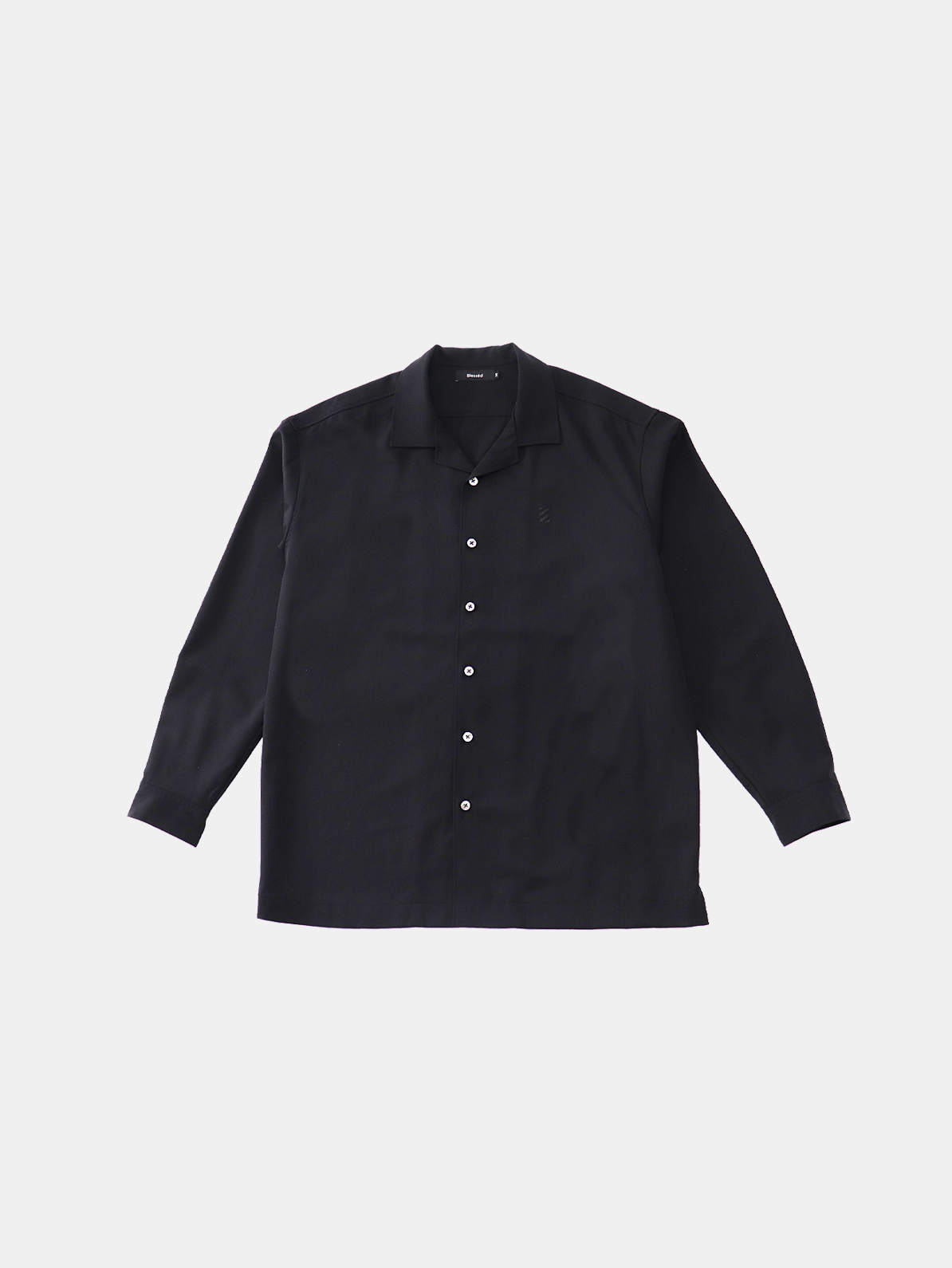 Open Collar Long Shirt